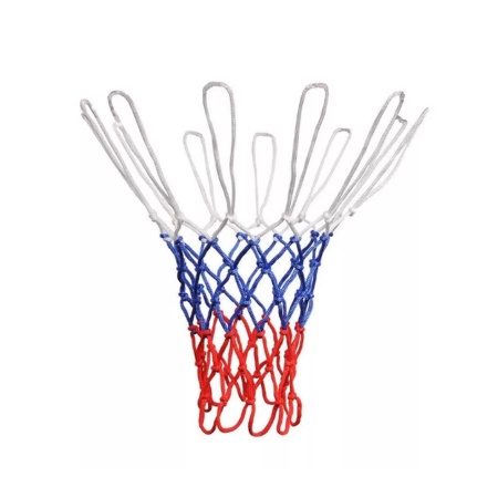 Купить Сетка баскетбольная, Д 3,5 мм, «Триколор», цветная в Ковдоре 